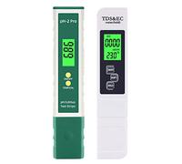 Fyearfly PH-mètre EC/TDS mètre 3 en 1 testeur de qualité de l'eau pour Eau Potable hydroponique, adapté à Toutes Sortes de Tests de qualité de l'eau