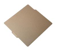 Fyearfly Plaque de construction 257 x 257 mm, double surface texturée/lisse, acier magnétique flexible pour un retrait facile de l'impression, compatible avec Bambu Lab P1P P1S X1C