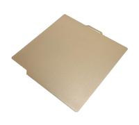 Fyearfly Plaque de construction PEY/PEI 257 x 257 pour Bambu Lab X1C P1P | Feuille d'acier à ressort flexible double surface avec motif étoile colorée et finition texturée pour projets d'impression