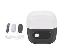 Fyearfly Ponceuse pour les Pieds, Lime électrique Portable de Remplacement, éliminateur de Callosités Rechargeable pour le Polissage, Outil de Pédicure Rechargeable (Noir)