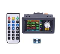 Fyearfly Régulateur de Tension CC, Module Bucks Remote Control 400W Sortie DC0-50V 0-400W Convertisseur de Tension Variable CC Numérique, pour le Pilote LED