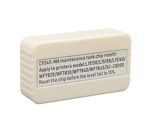 Fyearfly Réinitialisateur de puce MTR-1 pour réservoir de maintenance des appareils d'impression avec indicateur LED, renouvellement efficace de la cartouche, convient aux modèles Epson L WF ET SC