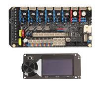 Fyearfly Spider V3.0 Carte mère avec puce STM32F446 180 MHz, mini écran 12864 pour projets de bricolage haute performance Voron, compatible avec Klipper Marlin RRF Raspberry Pi