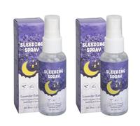 Fyearfly Spray D'oreiller à la Lavande Pour le Sommeil, 2 Pièces 60 Ml, Spray De Sommeil Apaisant à la Lavande, Réduit L'anxiété, Soulage L'insomnie, Aide Au Sommeil, Spray De Brume