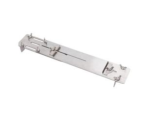 Fyearfly Support de pierre à aiguiser pour évier en acier inoxydable 304 : évier réglable de 32,5 à 43 cm, pierres de 7 à 23,5 cm, écrou papillon, résistant à la corrosion, base stable