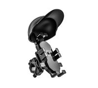 Fyearfly Support de téléphone portable pour guidon de moto rotatif à 360° de 4,7 à 7,4 pouces