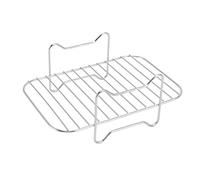Fyearfly Support en acier inoxydable pour friteuse Ninja Foodi DZ201 401, multi-usages, cuisine, pâtisserie et grill, accessoires de friteuse durables