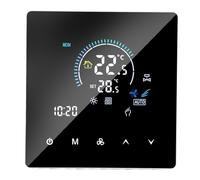 Fyearfly Thermostat d'intérieur programmable, Wi-Fi, écran tactile, chauffage au sol, contrôle de la climatisation, 5-60 °C
