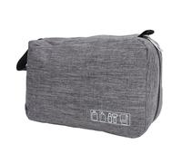 Fyearfly Trousse de Toilette pour Femme, Trousse de Toilette Suspendue imperméable avec Fermeture éclair métallique et Poches en Filet
