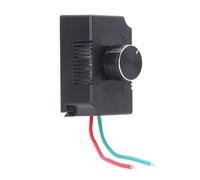 Fyearfly Variateur 0-3000 W, Contrôleur de Vitesse de Ventilateur électrique de Moteur AC220 V Régulateur de Vitesse Variable, pour Ventilateurs D'extraction, Réglage de Température et