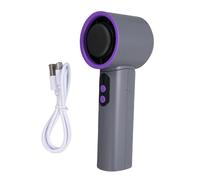 Fyearfly Ventilateur à Main, Mini Ventilateur Portatif, Rechargeable, Petit Ventilateurs de Poche, USB Pliable pour la Maison, le Bureau, l'Ecole, l'Extérieur (Violet gris)