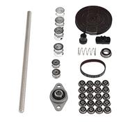 Fyearfly Voron V0 GT2 Kit de mise à niveau d'entraînement par courroie pour appareils d'impression 3D, système de mouvement complet en métal avec écrou POM et roulements pour une haute précision et un