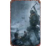 FYELVO Affiche décorative Escape from tarkov Game en étain pour salon, café, 30,5 x 20,3 cm