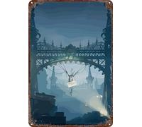 FYELVO Lies of p Poster Game Retro Funny Metal Sign Sign Tin Signs, Outdoor Home Wall Decoration 20,3 x 30,5 cm