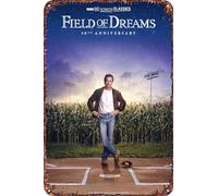 FYELVO Panneau décoratif en métal Field of Dreams pour salon, café, 30,5 x 20,3 cm