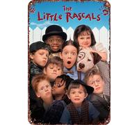 FYELVO Plaque décorative en métal du film The Little Rascals pour salon, café, 30,5 x 20,3 cm