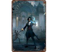 FYELVO The Lies of P Poster Game Retro Funny Metal Sign Sign Tin Signs, Outdoor Home Wall Decoration 20,3 x 30,5 cm