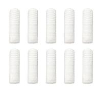 Fyfjur Lot de 10 brosses à dents réutilisables, anti-plaque, produits de nettoyage efficaces Blanc pour chiens et chats