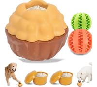 fyfracing Jouets d'enrichissement de friandises pour chiens pour les mâcheurs agressifs pour les garder occupés, moules interactifs indestructibles pour friandises congelées pour petits et grands