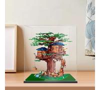 FYHCY Vitrine en Acrylique pour Cabane dans Les Arbres Le·Go 76225, Vitrine Rangement Anti-Poussière pour 76225, Applicable Aux Amateurs Le·Go (Vitrine Uniquement), Taille : 40X40x42cm A,2MM