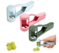 Fyhqwf 3 PièCes Coupe Fruits - Coupeur De Raisin - Coupe Raisin Slicer - Pour Couper Facilement Les Raisins Et Les Petits Fruits, IdéAl Pour Les RéUnions De Famille Et Les GoûTers Des Enfants