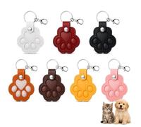 Fyhqwf 7 PièCes Porte Clef Chat - Porte CléS Pour Poils D'Animaux - Peut Collecter Des Poils De Chat Et De Chien, De Jolies Formes D'Empreintes De Pattes, Des Cadeaux ComméMoratifs Pour La Maison