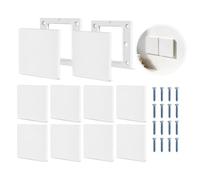 Fyhqwf 8 PièCes Cache Prise Murale | Plaques Murales Aveugles - Cache Interrupteur - Convient Aux BoîTiers De Commutation De Prises InutiliséS
