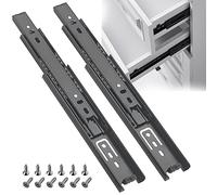 Fyihoxi 2 PCS Glissières pour Tiroirs, Coulisse Ttiroir 200mm, Glissiere pour Tiroir Charge Lourde, Rail pour Tiroir Coulissant Complète Capacité de Charge Robuste de 45 kg