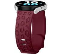 FYISWHO Bracelet Silicone pour Ticwatch E3 / E/GTH, 20mm Sport Leopard Bracelets de Remplacement pour Coros Pace 2 / Apex 2 / Apex 42mm