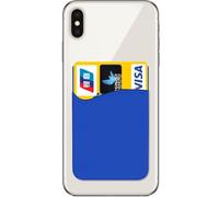 FYISWHO Porte Carte Autocollant Universel,étuis Cartes pour Honor Magic 5 4 90 70 50 Lite x8 x8a x7 x7a x6 x6a,Porte-Cartes crédit Silicone pour Honor 7a 7c 8X 9X 10 Lite View 20 Pro 20s