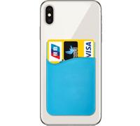 FYISWHO Porte Carte Autocollant Universel,étuis Cartes pour zte Blade a53 a73 a72 a52 a71 a51 a31 a7 a5 a3 a7s,Porte-Cartes crédit Silicone pour Nubia Red Magic 7 8s v40 v30 axon 30 11 10 Pro v2020