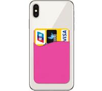 FYISWHO Porte Carte Autocollant Universel,étuis Cartes pour zte Blade a53 a73 a72 a52 a71 a51 a31 a7 a5 a3 a7s,Porte-Cartes crédit Silicone pour Nubia Red Magic 7 8s v40 v30 axon 30 11 10 Pro v2020