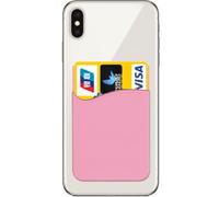 FYISWHO Porte Carte Autocollant Universel,étuis Cartes pour zte Blade a53 a73 a72 a52 a71 a51 a31 a7 a5 a3 a7s,Porte-Cartes crédit Silicone pour Nubia Red Magic 7 8s v40 v30 axon 30 11 10 Pro v2020