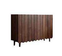 FYJcfghXF Armoire à Chaussures Quatre Portes en Noyer Noir