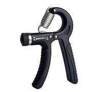 FYJL Hand Grip Dilatateur de Poignet réglable for Exercices de Fitness, poignée Robuste de 5 à 60 kg, pincement des Doigts Grip Musculation(Black)