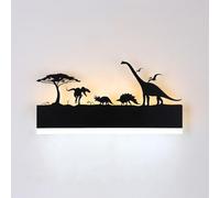 FYLARY Lampe Murale Appliques Murales Intérieure LED Fabriqué en Fer et en Acrylique Lampe de Mur Haut et Bas Luminaires Intérieur pour Chambre Restaurant Salon Escalier Couloir 12W (Dinosaure)