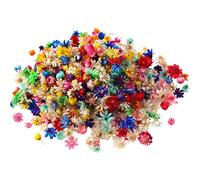 FYLIC 1 boîte de fleurs séchées en résine UV décorative naturelle fleurs sèches autocollants de remplissage