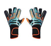 Fymlok Gants de Gardien de But Gants Gardien de But Professionnel Protection des Doigts épaissie Latex Football(11)