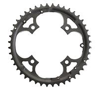 Fymlok Plateau de Vélo,Plateau étroit et Large Alliage d'aluminium 44T Crankset de vélo 104BCD Bague de chaîne à vélos à vélo 9 Vitesses de la chaîne de vélo de Route MTB