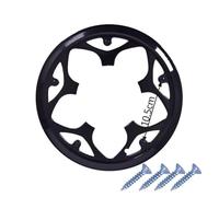 Fymlok Plateau de Vélo,Plateau étroit et Large Protecteur de manivelle de pédalier de vélo, Accessoires de Couverture d'anneau de Roue de chaîne de vélo(G5TCO-48)