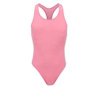 FYMNSI Body de compression transparent pour homme - Sans manches - Haut de maillot de corps pour homme, Rose, taille unique