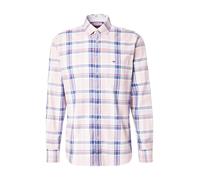FYNCH-HATTON Chemise bleu marine / rose clair / blanc, Taille S