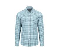 FYNCH-HATTON Chemise boutonnée à carreaux, Vert gazon., XXL