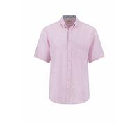 Fynch Hatton 15057001 Summer Linen Short Sleeve Shirt Rose L Homme