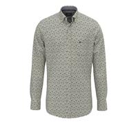 FYNCH-HATTON Chemise écru / bleu marine / vert foncé / lie de vin, Taille M