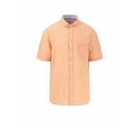 FYNCH-HATTON Chemise en lin coupe décontractée orange | XL