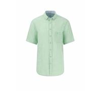 FYNCH-HATTON Chemise en lin coupe décontractée vert clair | M