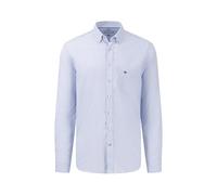 FYNCH-HATTON Chemise Oxford douce en coton bleu/blanc/rayures/M