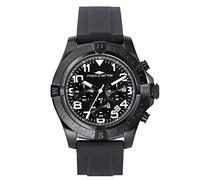 FYNCH-HATTON FHT-0004-PC Montre, Acier Inoxydable, Noir