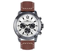 FYNCH-HATTON FHT-0005-LC Montre, Acier Inoxydable, Marron